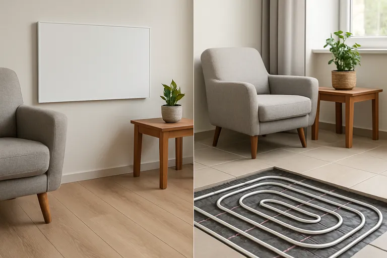 Infraroodverwarming of vloerverwarming: wat past het beste bij jouw woning?